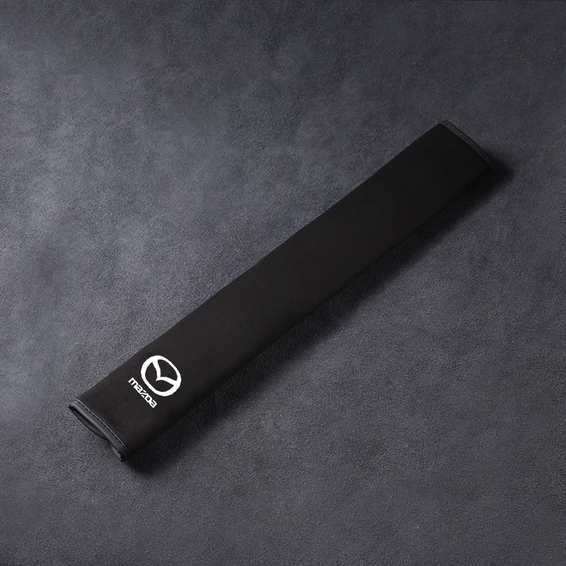 Κάλυμμα ζώνης ασφαλείας SilkLeather - προστασία λαιμού και επιλογή λογότυπου-GR