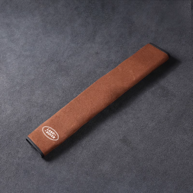 „SilkLeather“ saugos diržo užvalkalas – kaklo apsauga ir logotipo parinktis-LT