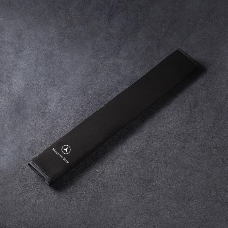 „SilkLeather“ saugos diržo užvalkalas – kaklo apsauga ir logotipo parinktis-LT