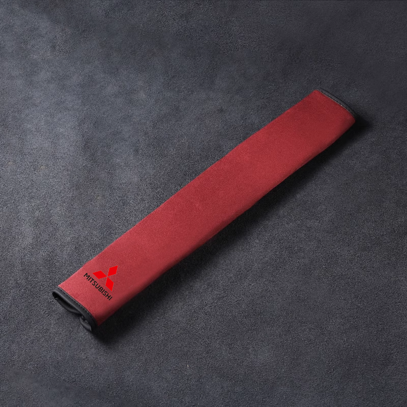 Κάλυμμα ζώνης ασφαλείας SilkLeather - προστασία λαιμού και επιλογή λογότυπου-GR