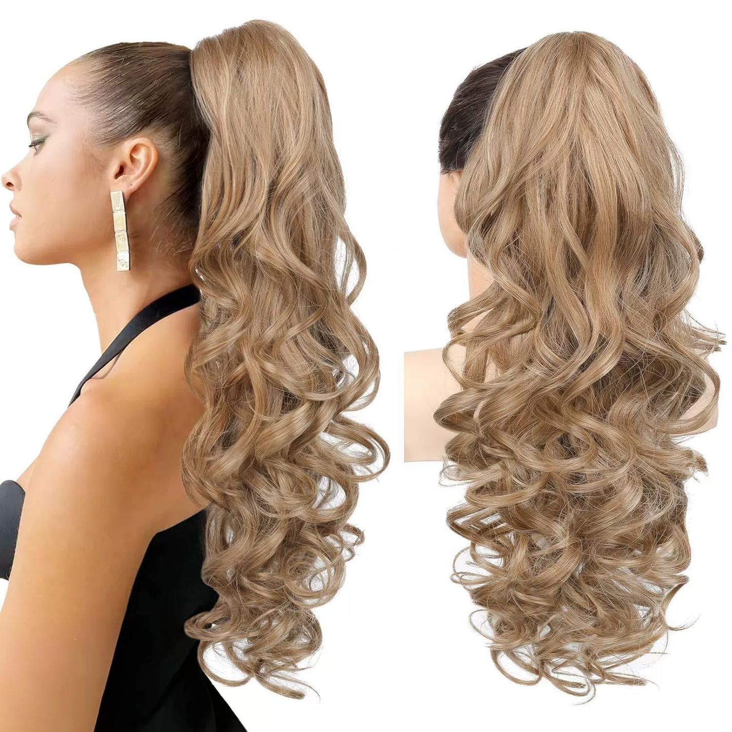 🔥 Promocja ograniczona czasowo – 50% zniżki 👩💕 Przedłużanie włosów w kucyk metodą clip-in 🙋‍♀️