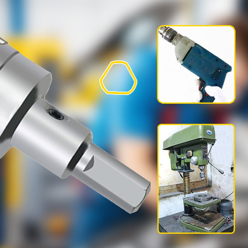 【✨Υψηλή απόδοση】🔧 Κοπτικό τρύπας καρβιδίου με άκρη καρβιδίου για μέταλλο-GR