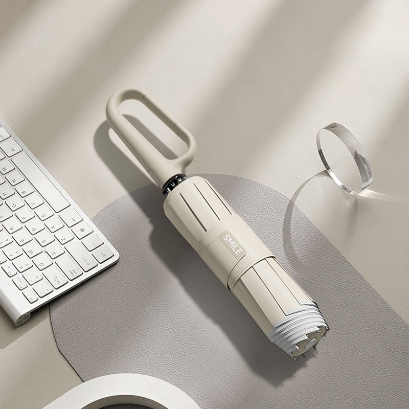 ☂️✨ Skėtis su šviesą atspindinčiomis juostomis! Atvirkštinis išsiplėtimas ir susitraukimas be vandens purslų, geras matomumas tamsoje-LT