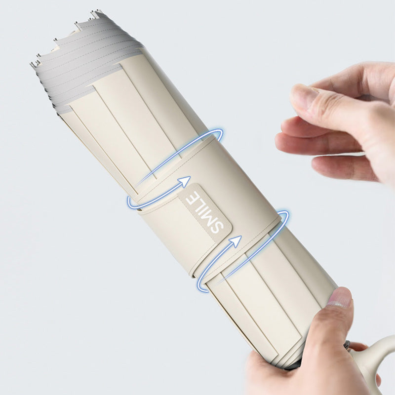 ☂️✨ Skėtis su šviesą atspindinčiomis juostomis! Atvirkštinis išsiplėtimas ir susitraukimas be vandens purslų, geras matomumas tamsoje-LT