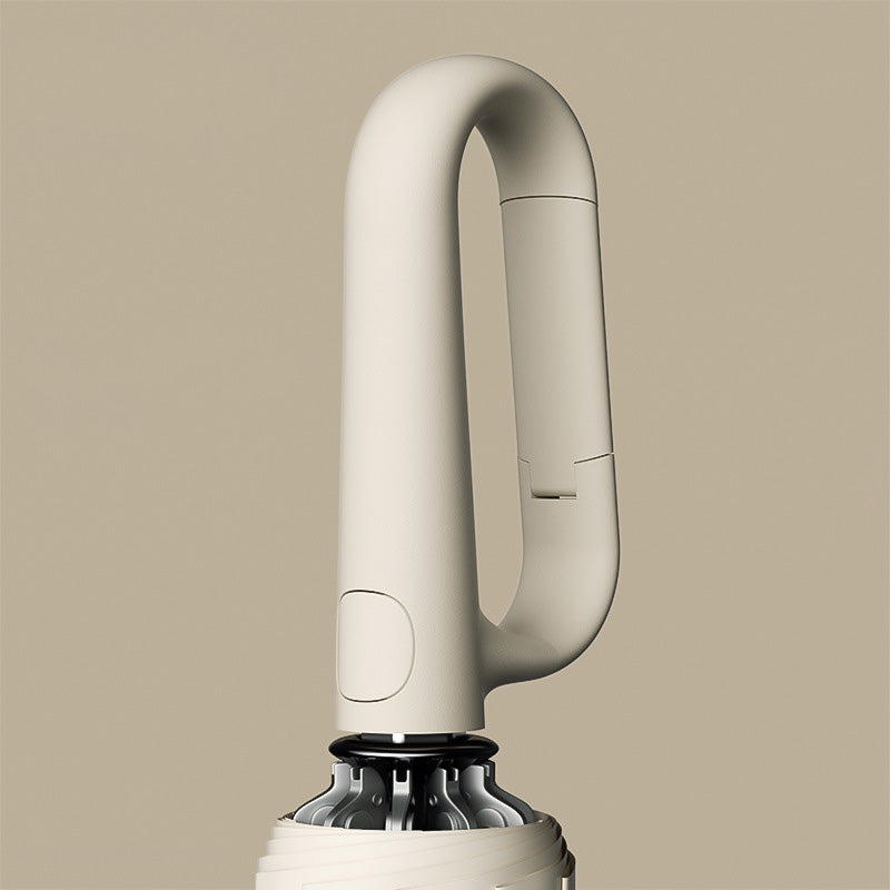 ☂️✨ Skėtis su šviesą atspindinčiomis juostomis! Atvirkštinis išsiplėtimas ir susitraukimas be vandens purslų, geras matomumas tamsoje-LT