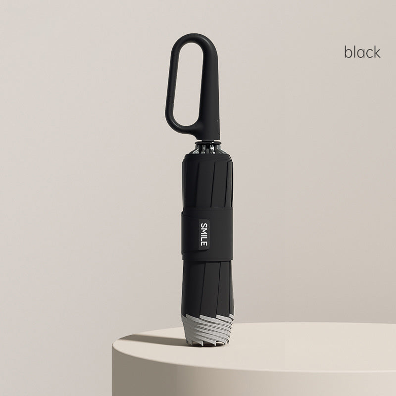 ☂️✨ Skėtis su šviesą atspindinčiomis juostomis! Atvirkštinis išsiplėtimas ir susitraukimas be vandens purslų, geras matomumas tamsoje-LT