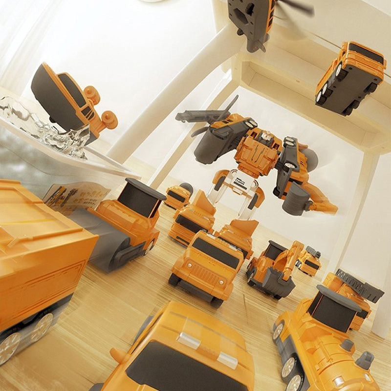 2025 m. nauji magnetinių transformatorių inžinerijos transporto priemonių loginiai žaislai-LT