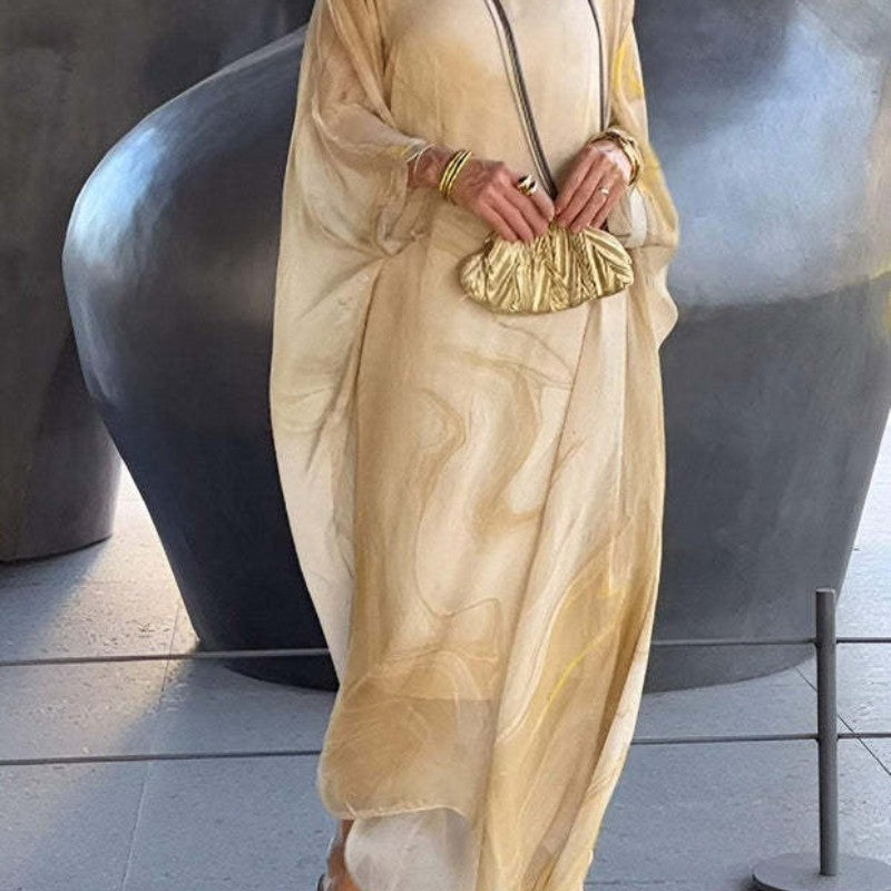 🔥Προσφορά 🔥Επίσημο φόρεμα με μάρμαρο-GR