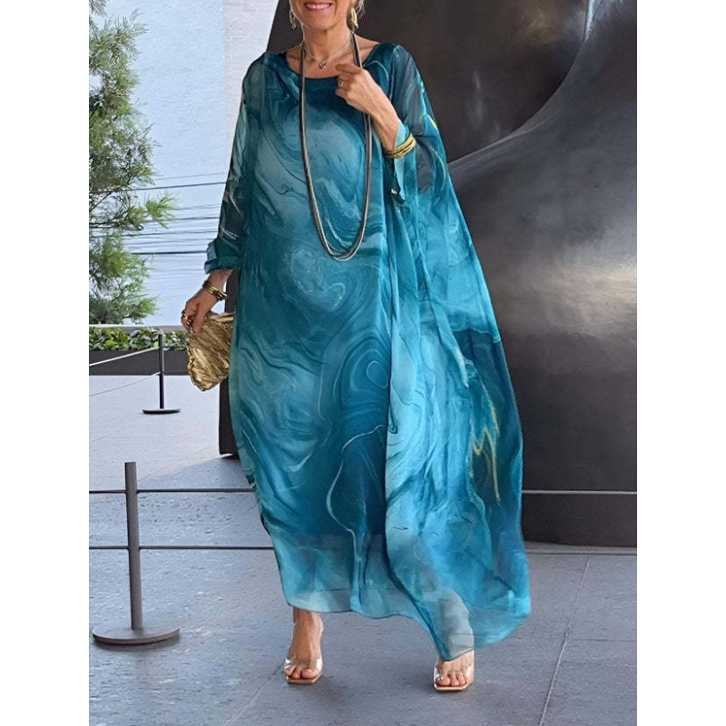 🔥Προσφορά 🔥Επίσημο φόρεμα με μάρμαρο-GR