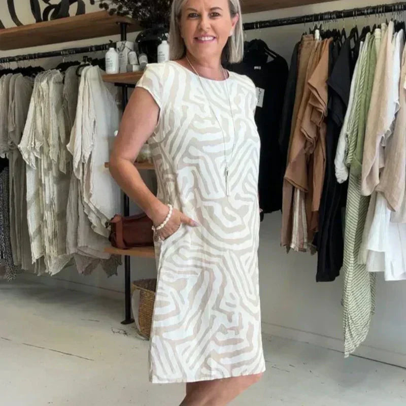 🎁Βραδινά τυπωμένα καθημερινά φορέματα μποέμ 2025👗-GR