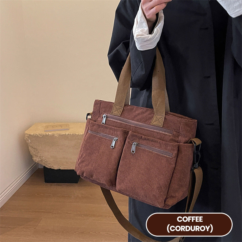 Torba na ramię w jednolitym kolorze