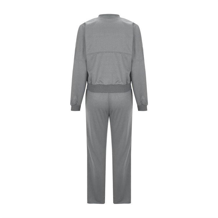 📦 Dámska dvojdielna súprava na zips s dlhým rukávom GR