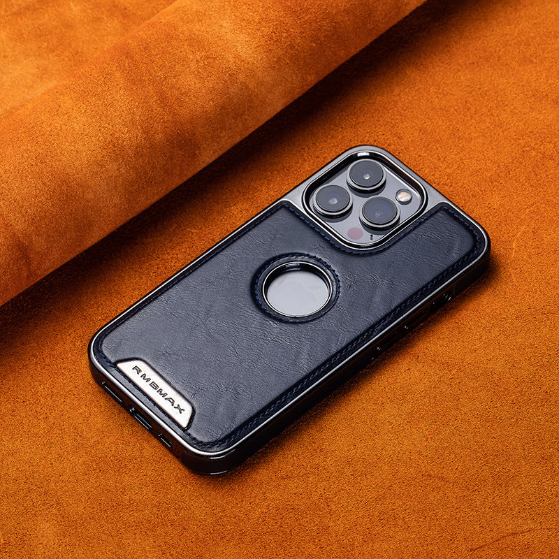 💢Θήκη iPhone - πολυτελές δέρμα-GR 