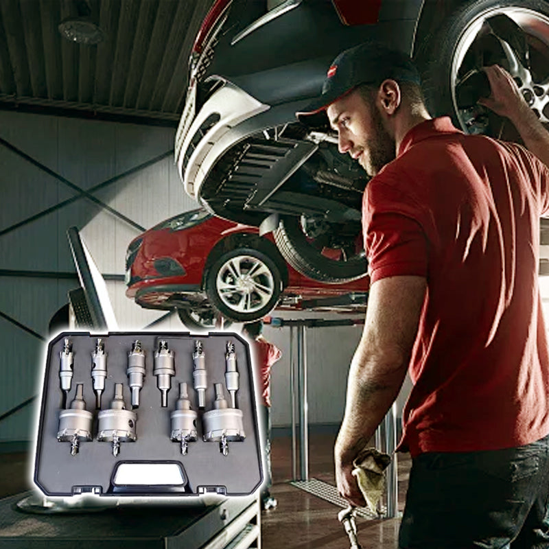 【✨Zvýšená účinnosť】🔧Kovová rezačka otvorov s karbidovým hrotom-SK