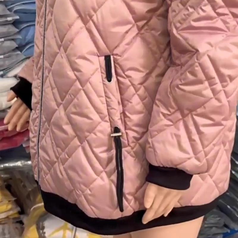 🔥【S-3XL】Dámsky kabát s vysokým výstrihom a vysokým výstrihom-GR