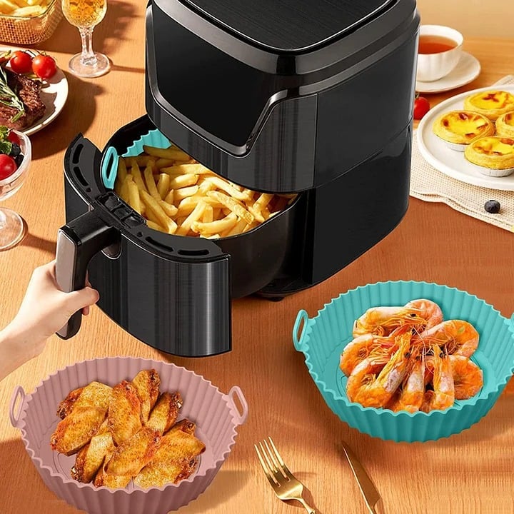🔥Kup 1, drugi gratis!🔥 Silikonowa blacha do pieczenia do frytownicy powietrznej 🥘