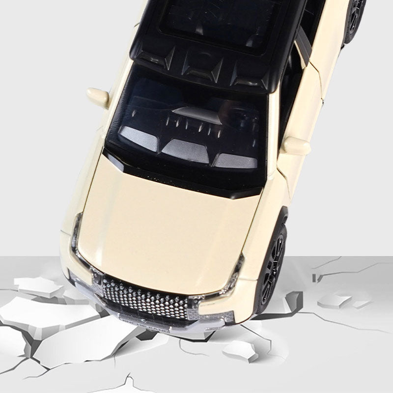 Automobilio modelis pagamintas iš aliuminio lydinio 1:32 mastelio su akustine-optine funkcija-LT