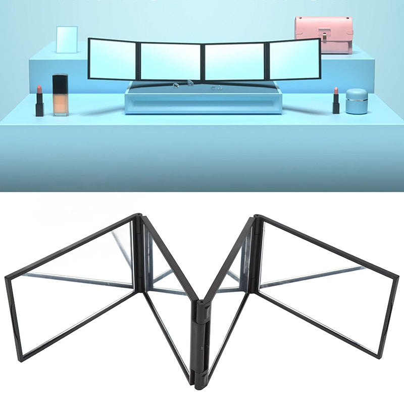 Daugiakampis sulankstomas veidrodis savaiminiam modeliavimui – Galimas galinės galvos vaizdas-LT