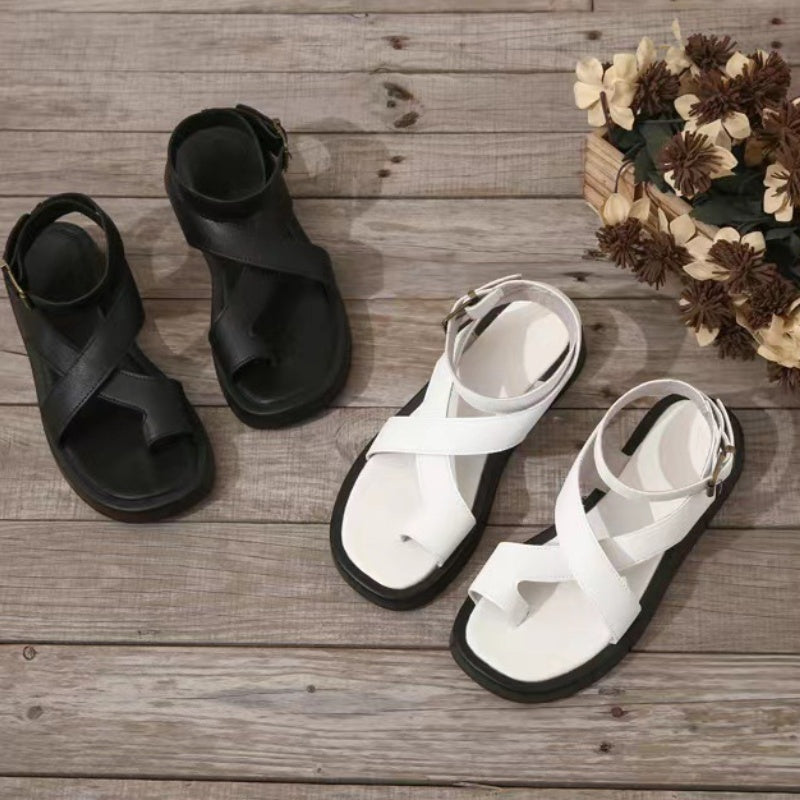 Γυναικεία σανδάλια με ρυθμιζόμενη πόρπη στον αστράγαλο Crossover-GR