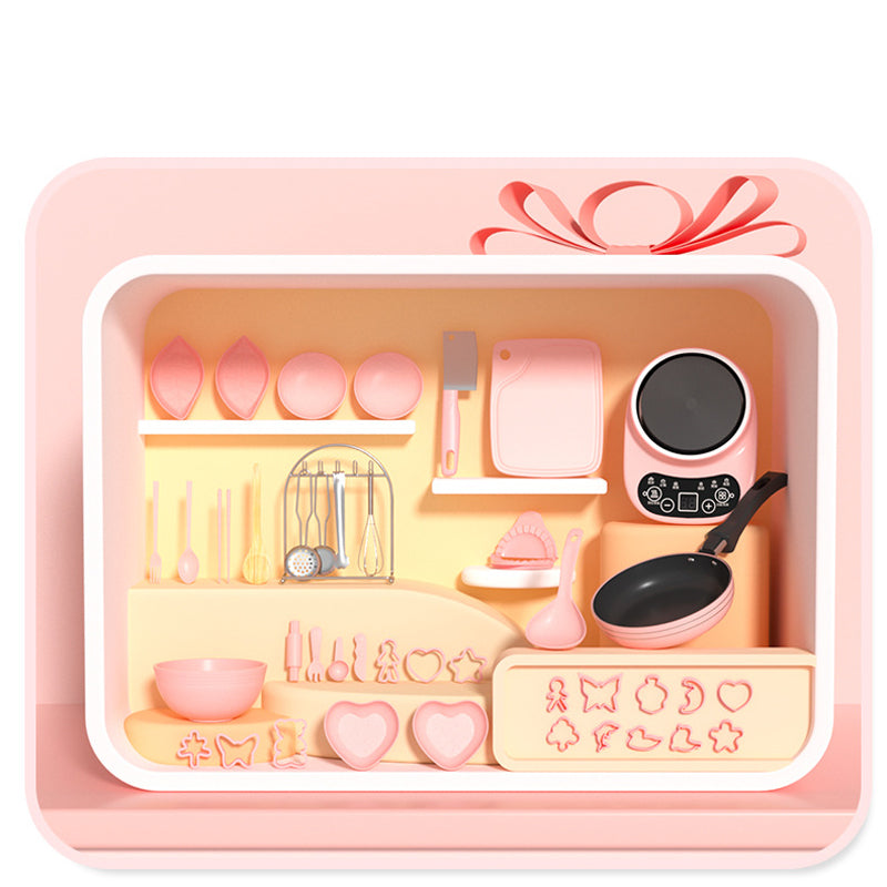 🍳Mini virtuvė (vaikiški žaislai) - rinkinyje 22 vnt-LT