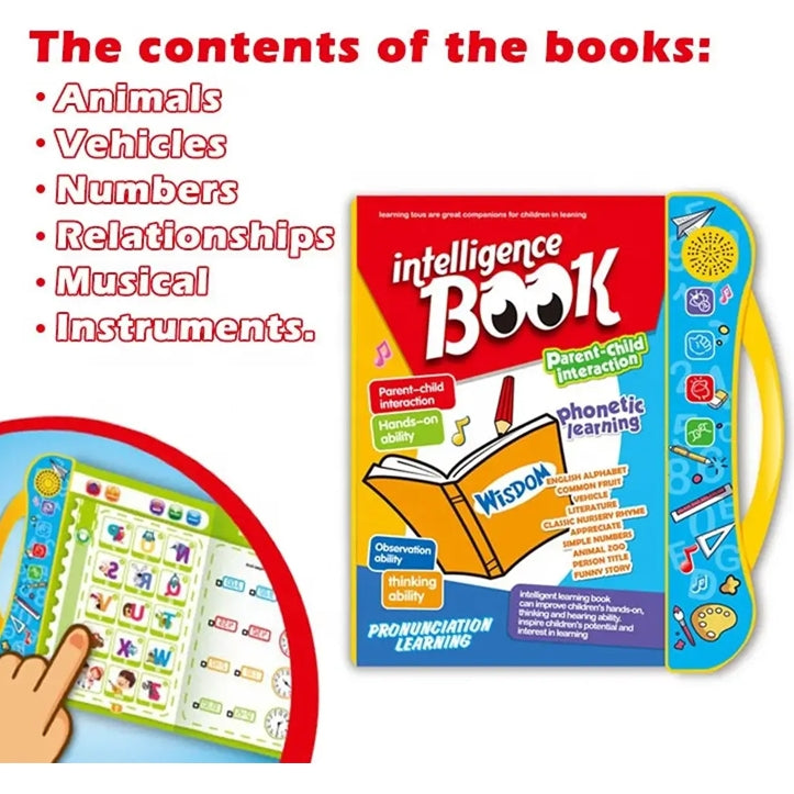 🎄[Geriausia dovana vaikams] Išmanioji knyga, skirta mokytis tarimo-LT