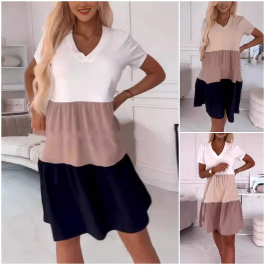 💖 Κομψό μακρύ φόρεμα για γυναίκες με λαιμόκοψη σε σχήμα καρδιάς-GR