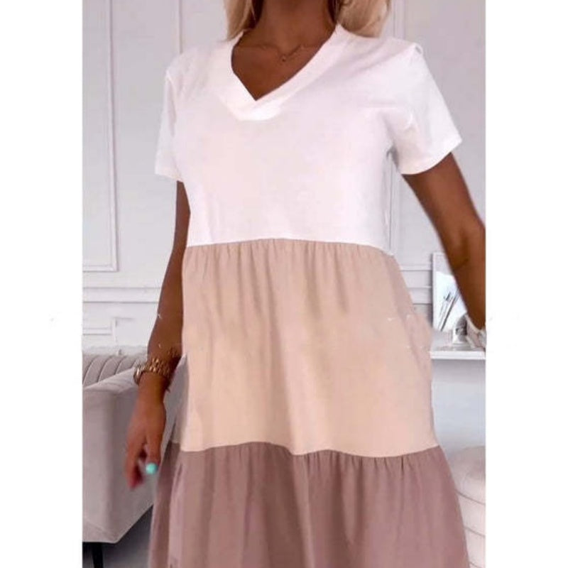 💖 Μακρύ φόρεμα για γυναίκες με λαιμόκοψη σε σχήμα καρδιάς-GR