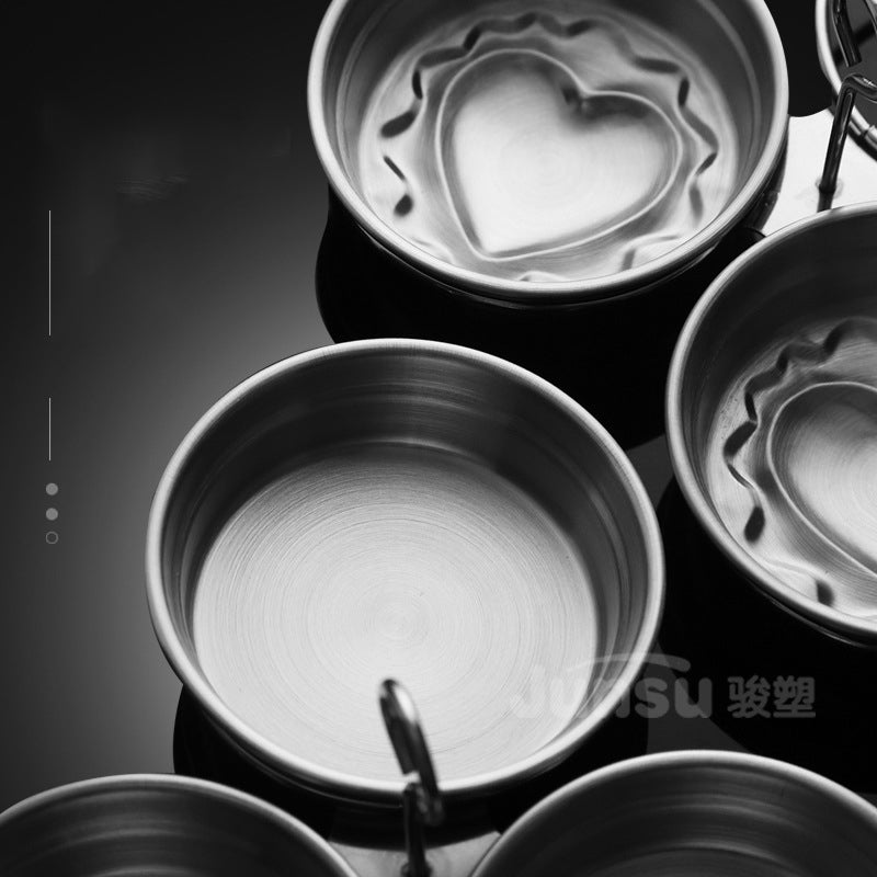 Kiaušinių viryklė pagaminta iš 304 nerūdijančio plieno-LT