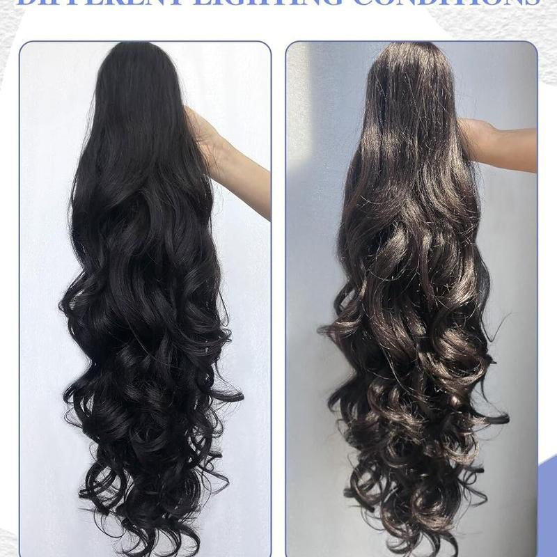 🔥 Promocja ograniczona czasowo – 50% zniżki 👩💕 Przedłużanie włosów w kucyk metodą clip-in 🙋‍♀️