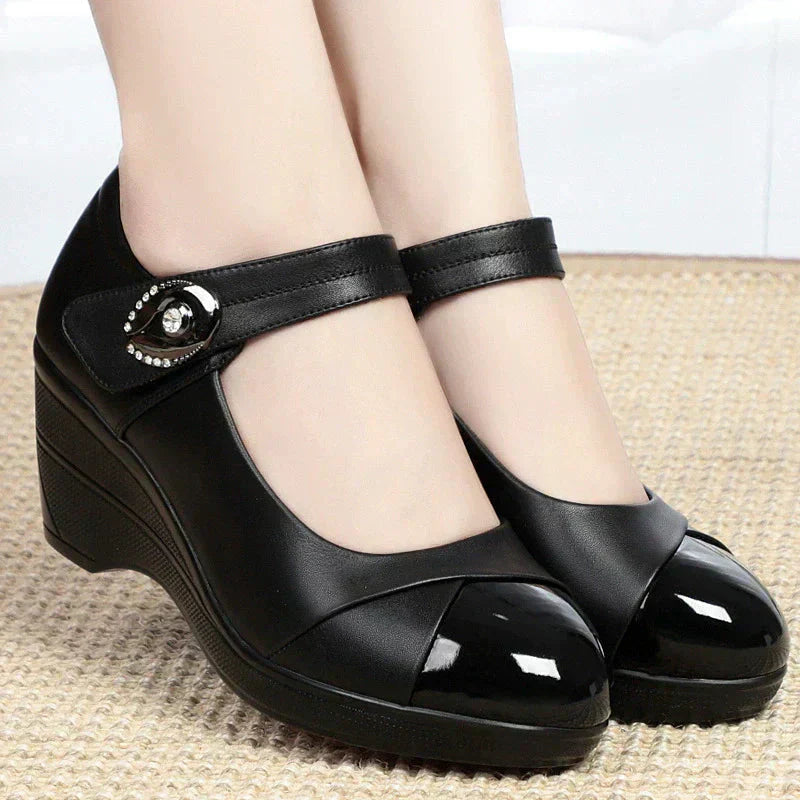 Moteriški vintažiniai moteriški Mary Jane batai – puikus patogumas ir retro stiliaus-LT