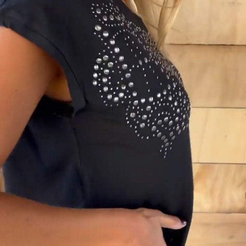 Moteriški marškinėliai trumpomis rankovėmis-LT