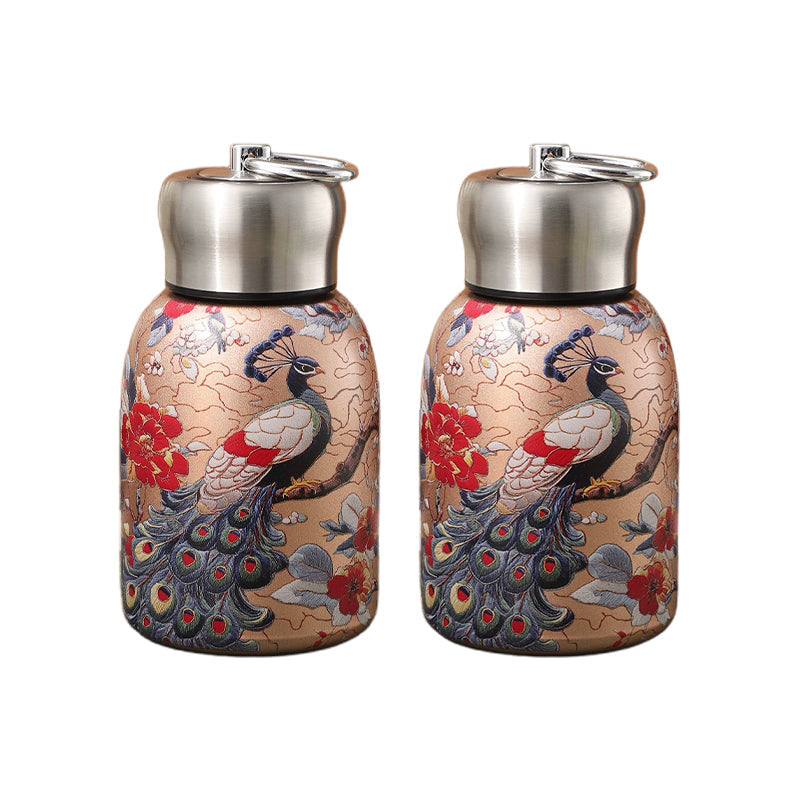 Κομψό και φορητό μονωμένο μπουκάλι νερού-GR