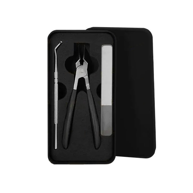 2025 στη μισή τιμή 🔥 Σετ ψαλιδιών νυχιών 3 τεμαχίων με γωνία 25°, ανθεκτικό στα πιτσιλίσματα - LT