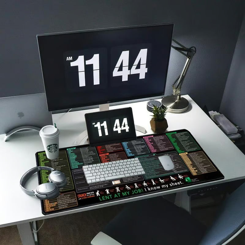 🔥 Atsparus dėmėms, neslystantis stalo kilimėlis biurams 🧠💻-LT