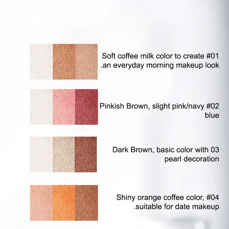 💕Pirk 1, gauk 1 nemokamai💕Vandeniui atsparūs akių šešėliai su gradientiniu blizgučiu-LT