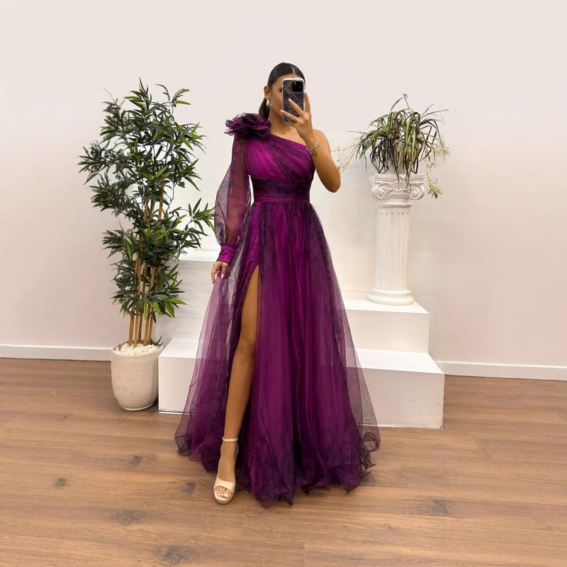 Moteriškos margintos suknelės su nuožulniais pečiais-LT