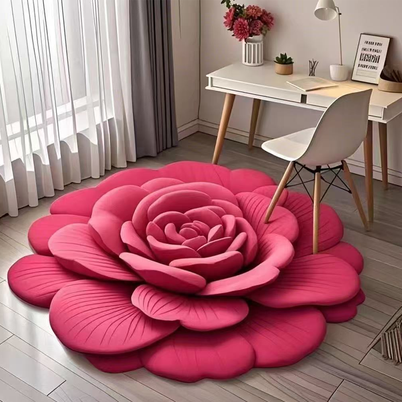 🔥 Oferta especial 🌺 Alfombra de suelo de tierra de diatomeas con diseño floral-ES