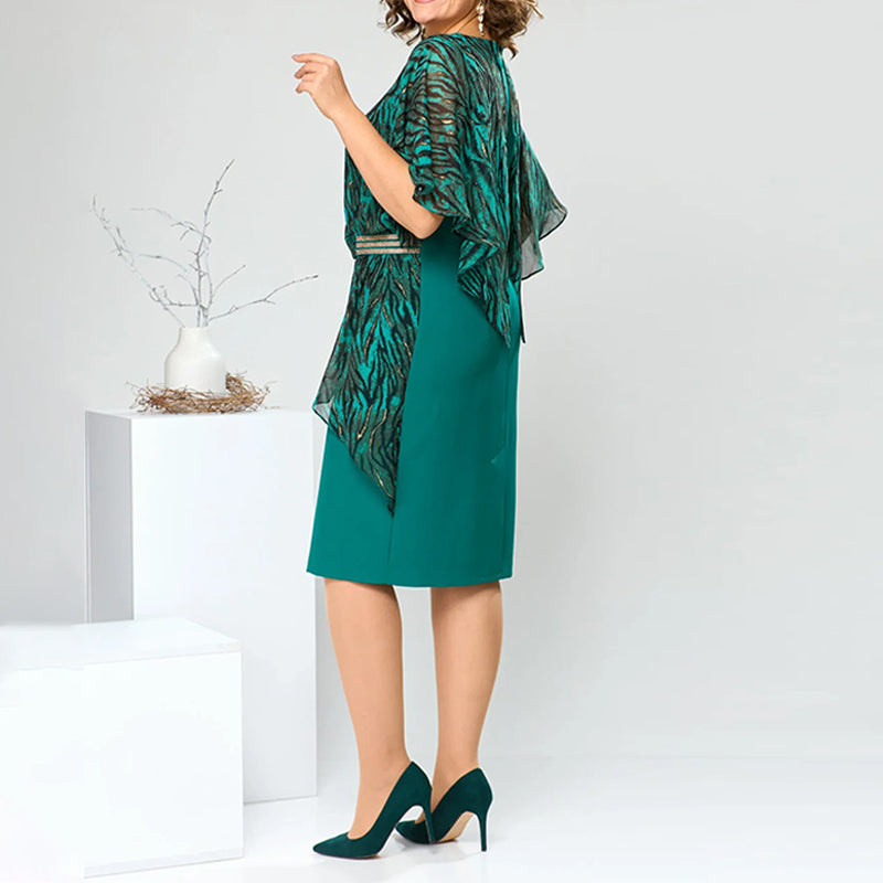 💝Κομψό γυναικείο φόρεμα από σιφόν-GR