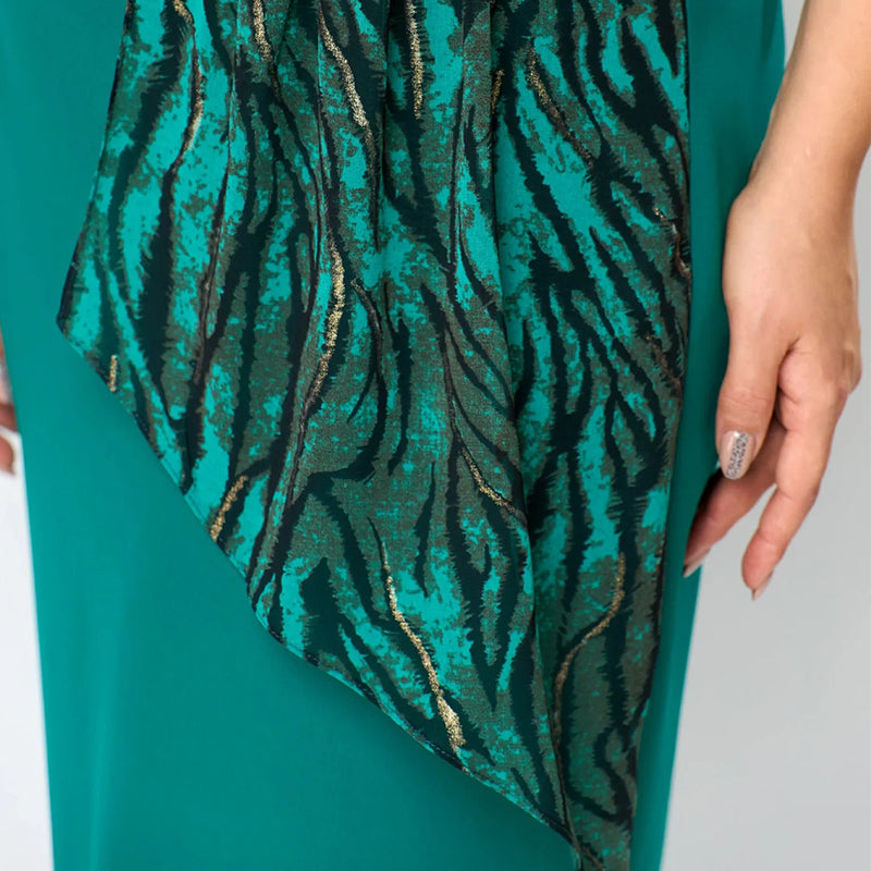 💝Elegantiška moteriška šifono suknelė-LT