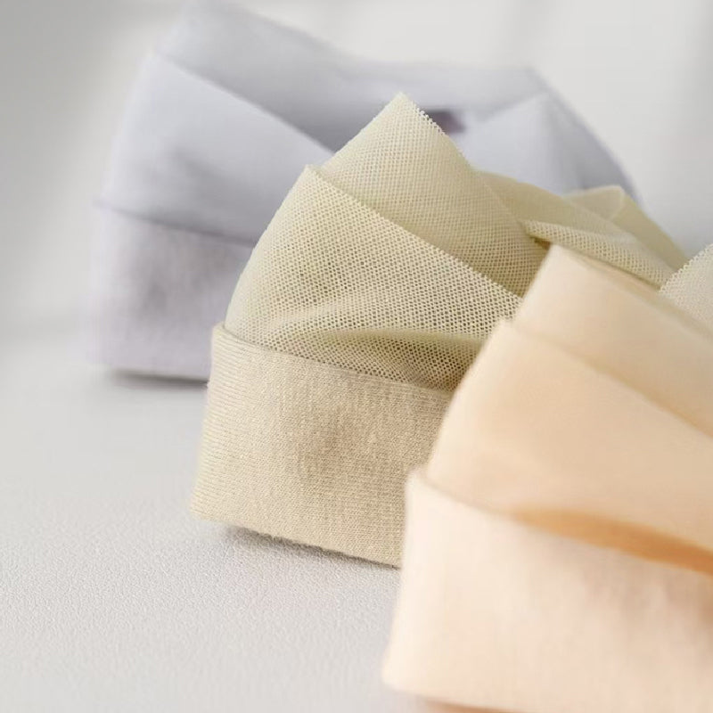 🔥Καλοκαιρινές Εκπτώσεις 🔥 Γυναικείες Διαφανείς Κάλτσες με Χαμηλό Κόψιμο και Αόρατο Δίχτυ-GR