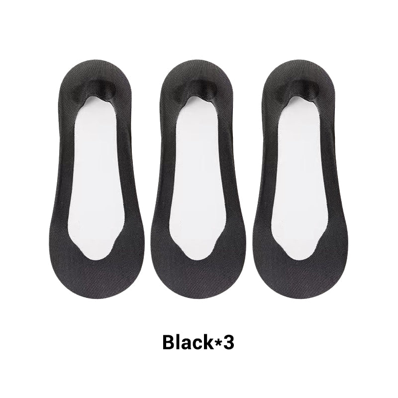 🔥Vasaros išpardavimas 🔥 Moteriškos permatomo tinklelio žemo kirpimo nematomos tinklelio kojinės-LT