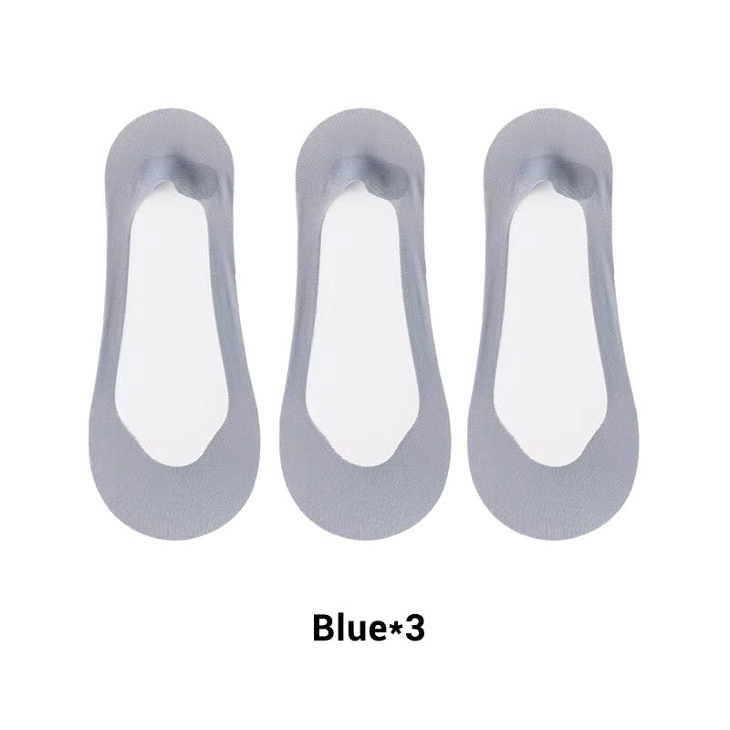 🔥Καλοκαιρινές Εκπτώσεις 🔥 Γυναικείες Διαφανείς Κάλτσες με Χαμηλό Κόψιμο και Αόρατο Δίχτυ-GR