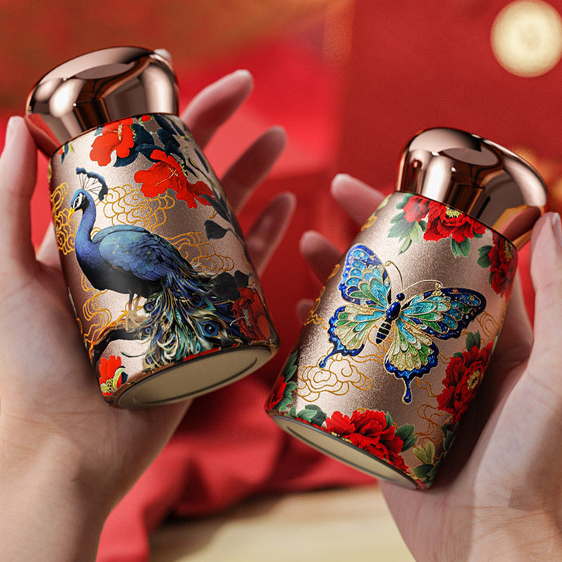 🧉Vintage Φορητή Έξυπνη Μονωμένη Κούπα-GR