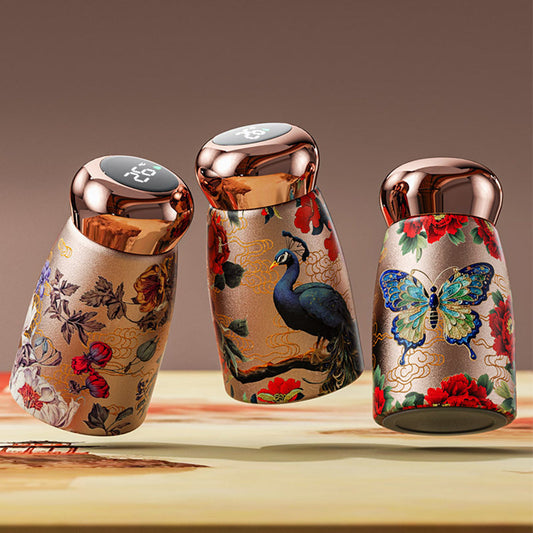 🧉Vintage Φορητη Εξυπνη Μονωμένη Κούπα-GR