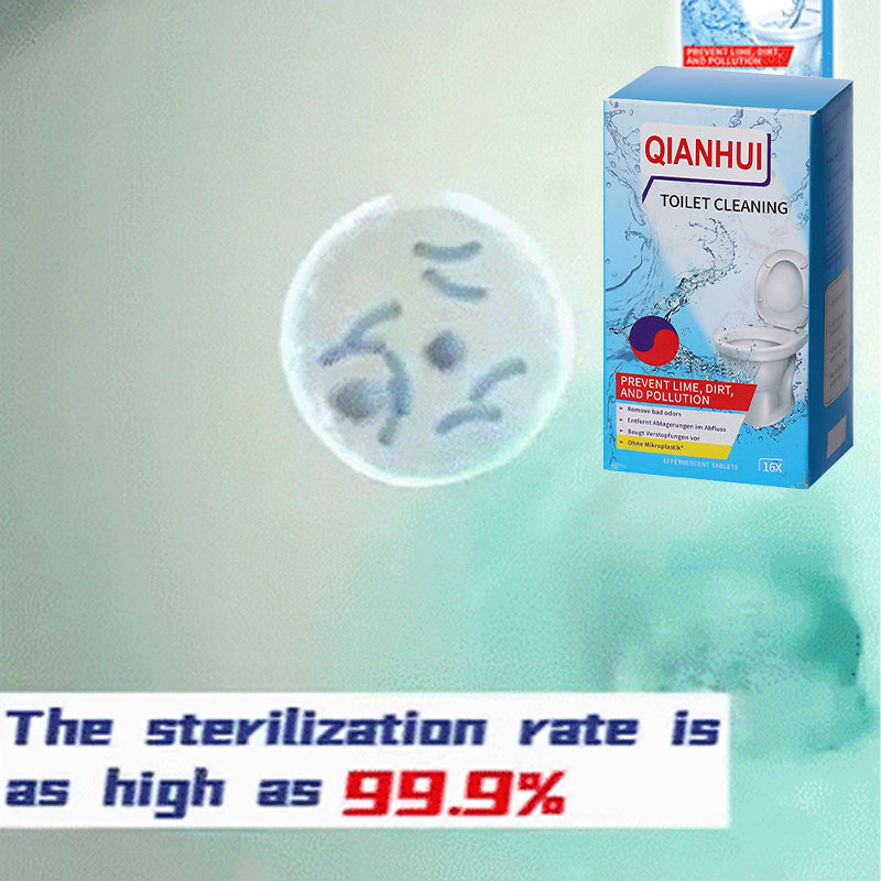 Citrinų kvapo tualeto dubenėlio valymo tabletės【🔥Pirk 1, gauk 1 nemokamai】-LT