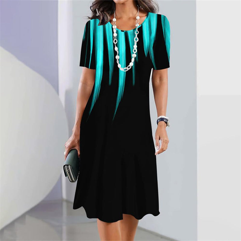 Moteriška A formos midi suknelė-LT