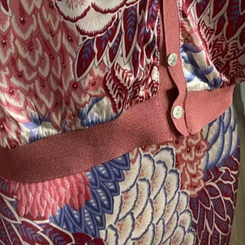 🏆🌸Dviejų dalių moteriškas komplektas: palaidinė V formos iškirpte ir ilgas sijonas-LT