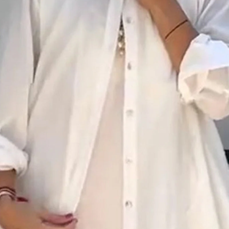 🌸🎗️Moteriška berankovė suknelė ir nėriniuotas megztinis-LT