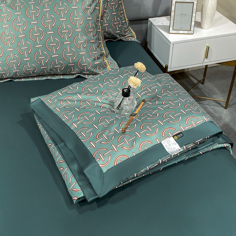 🎈✨Skalbiama, ledinė, kvėpuojanti vasarinė antklodė 4 dalių komplekte-LT