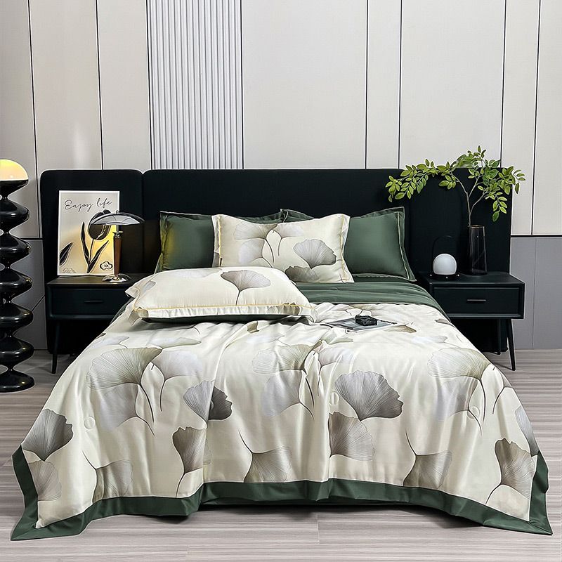 🎈✨ Πλένεται, παγωνεία, Αναπνέει το καλοκαιρινό πάπλωμα σε σετ 4 τεμαχίων-GR